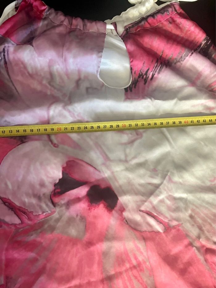 Robe été blanche motif fleur Etam taille 42 - photo numéro 17