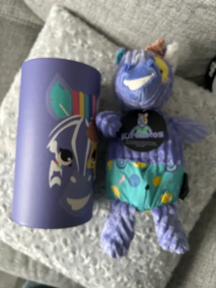 Peluche avec boîte cadeau Grand Simply Kiprokos le zèbre - photo numéro 3