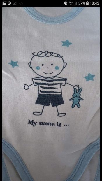 Bodie manche courte imprimé