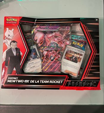 Pokémon - Coffret Mewtwo EX de la team rocket NEUF 