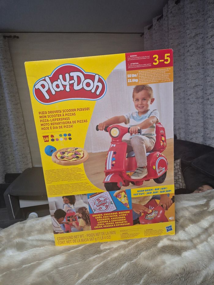 Play-Doh scooter a pizza + Accessoires - photo numéro 4