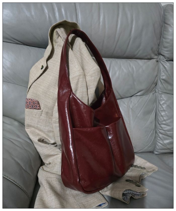 Beau sac à main couleur cerise 🍒 - photo numéro 7