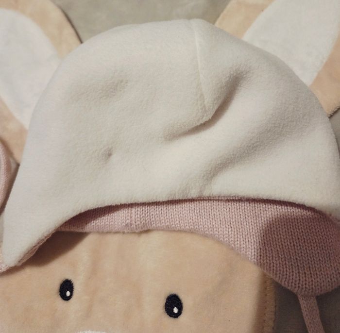 Bonnet chaud rose bébé fille Jacadi taille 41 / 3 mois - photo numéro 5