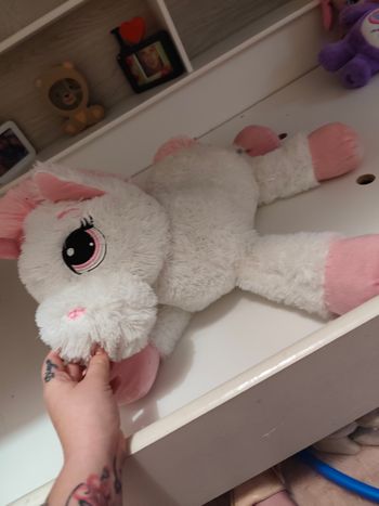 Peluche licorne 