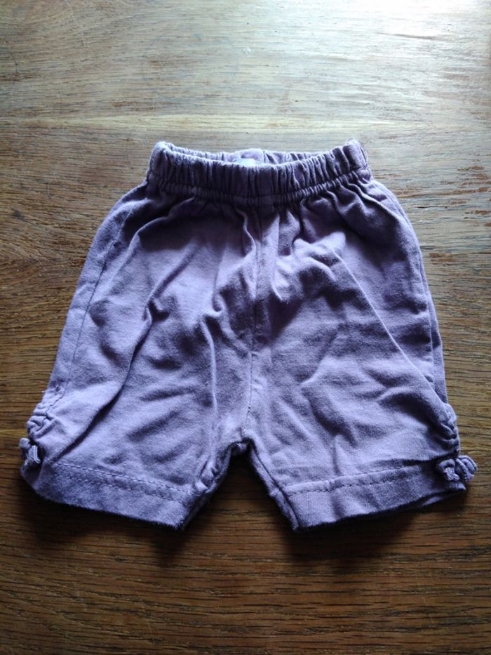 Short bébé fille 3 mois