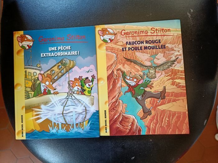 2 livres de Geronimo Stilton