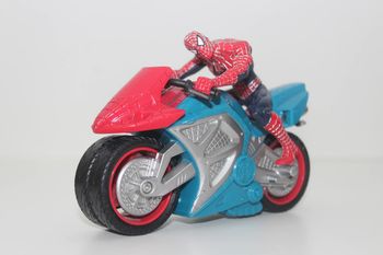 Figurine + Moto Spiderman - Marvel 2007