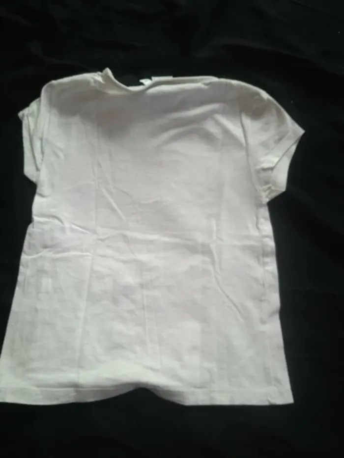 Tee shirt Fille Manches Courtes 6 ans - photo numéro 4