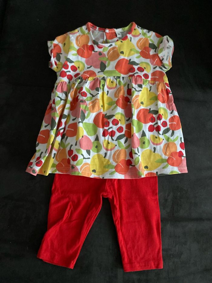 Ensemble été 18 mois fille