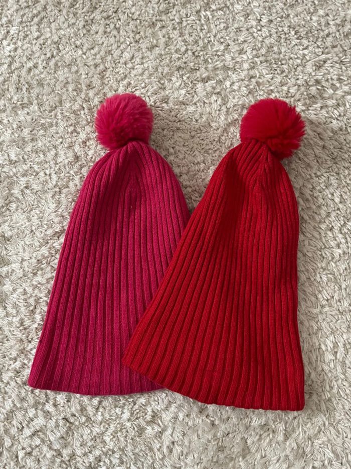 Lot de 2 bonnets 6/8 ans 55 cm - photo numéro 2