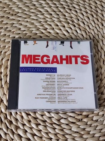 CD musique méga hits 1989