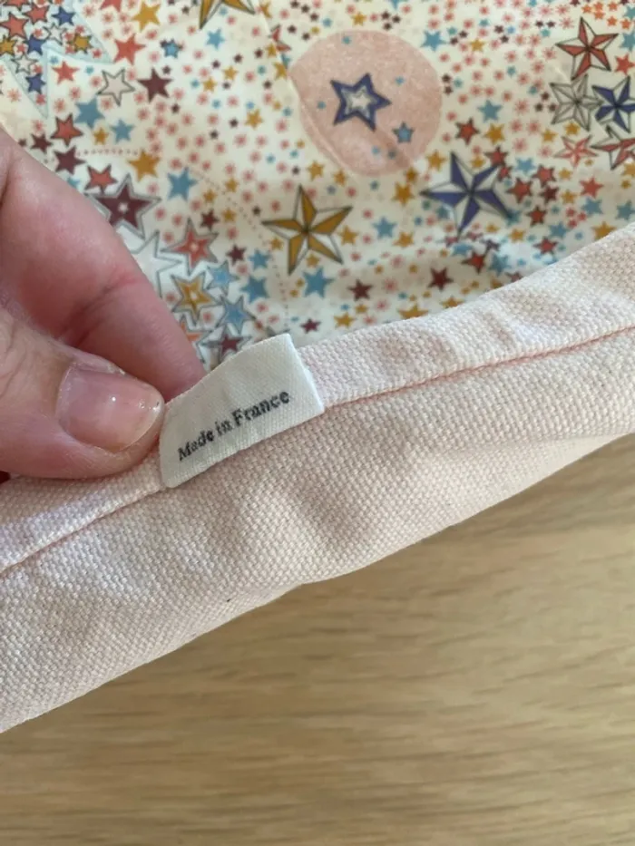 Sac d’école liberty épais personnalisé au prénom de Célestine - photo numéro 5