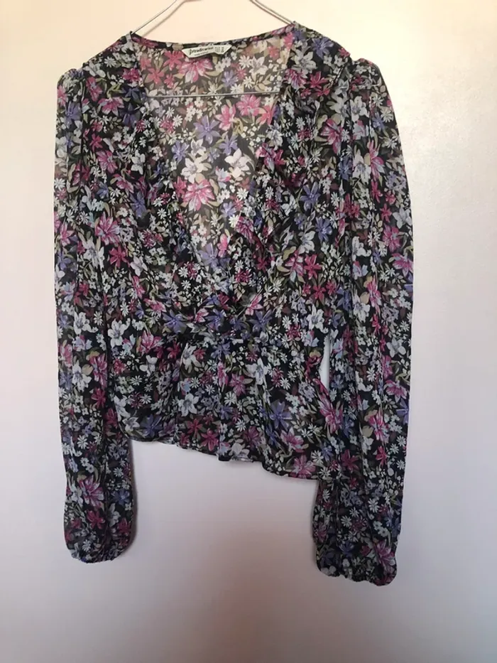 Blouse Cache coeur Stradivarius