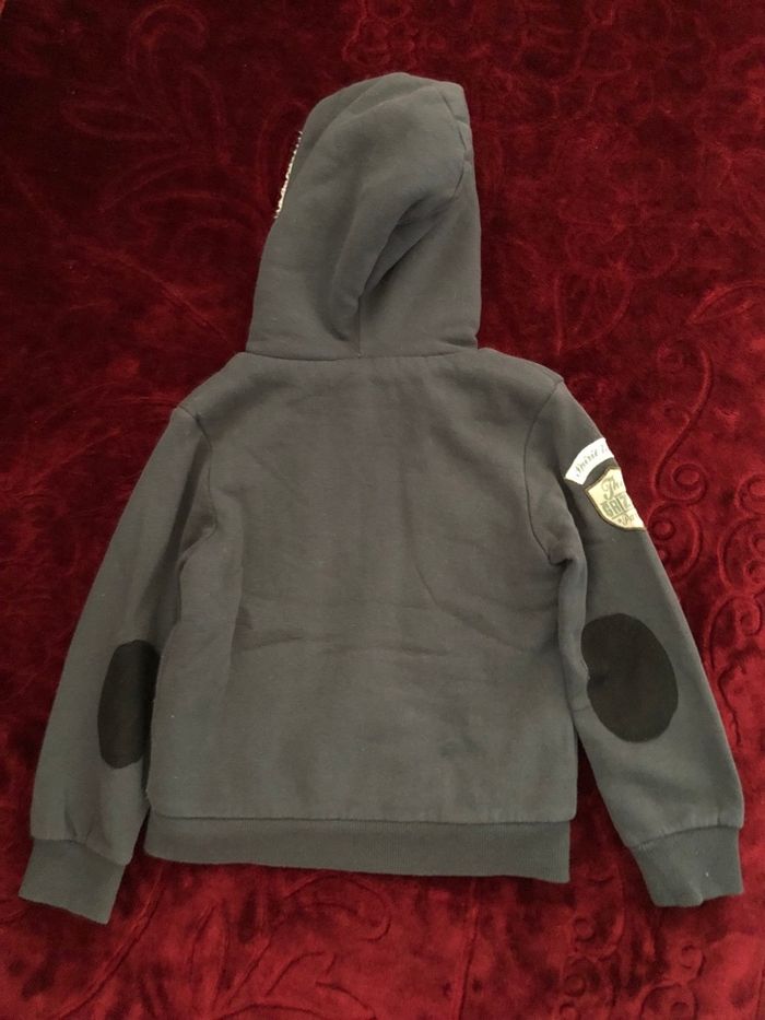 Gilet chaud marine doublé - photo numéro 5