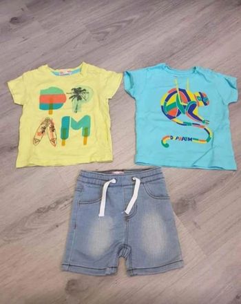 Lot vêtements bébé garçon 6 mois été