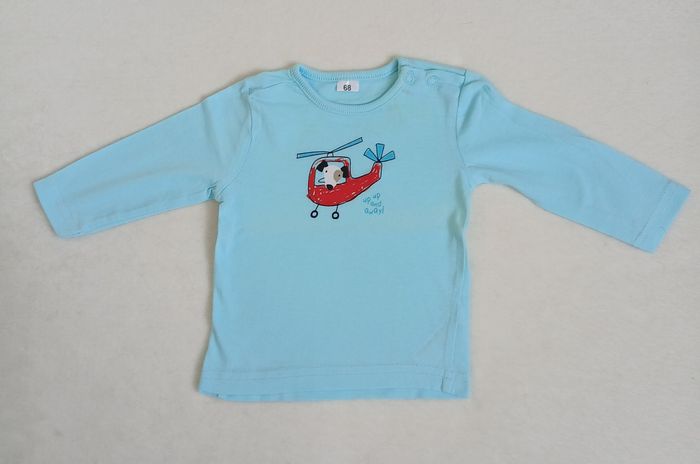 T-shirt turquoise 6 mois