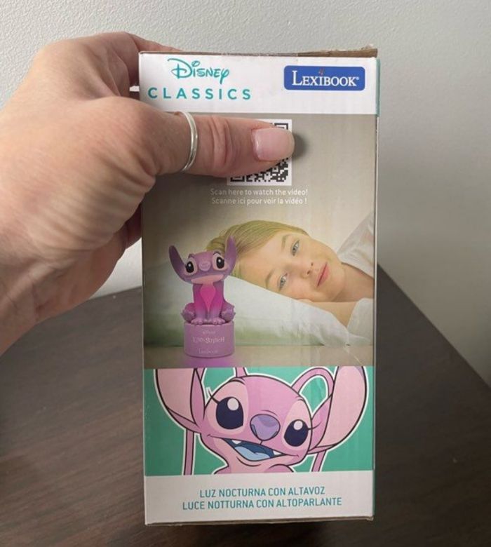 Enceinte Bluetooth veilleuse stitch - photo numéro 4