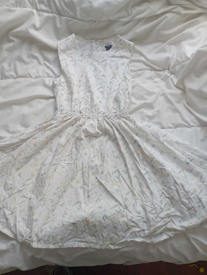 Robe sans manches blanche imprimé 12 ans Kiabi 5€ neuves