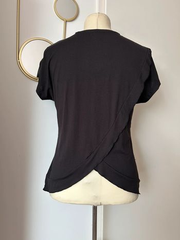 Top de sport noir taille L Crivit