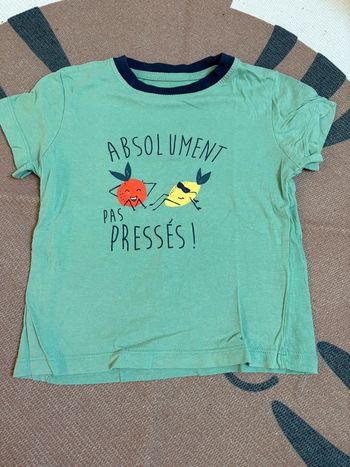 Tee shirt vert absolument