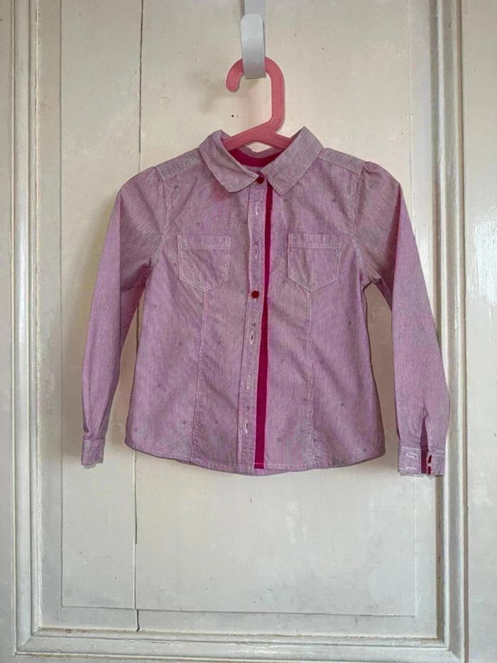 Chemise Okaïdi Manches Longues - 4 Ans - Fille