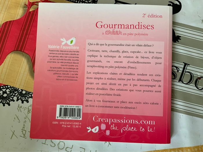 Livre loisirs créatifs : gourmandises à créer en pâte polymère - photo numéro 3