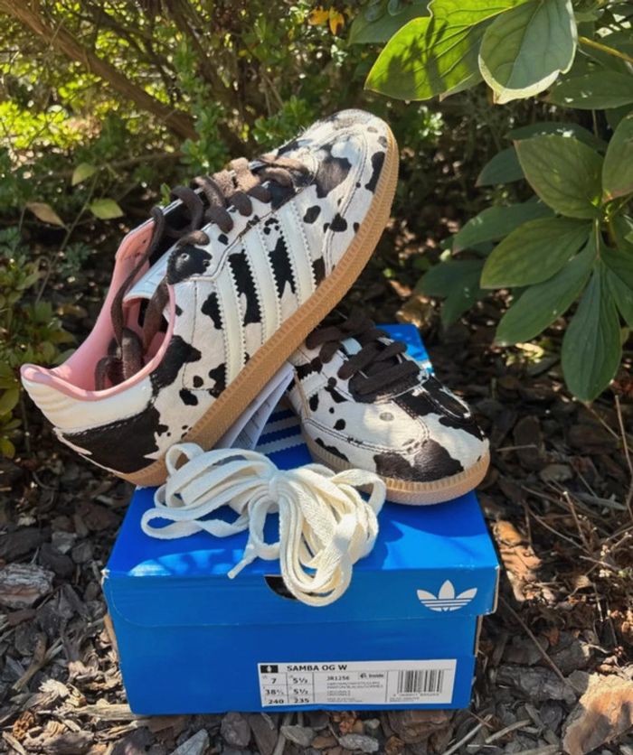 Adidas Samba cow print X ASOS 38 2/3