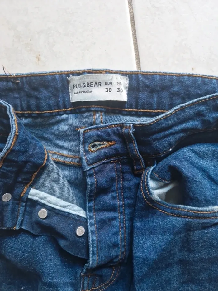 Jeans pull and bear homme taille 38 - photo numéro 5