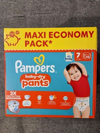 Couches pants taille 7