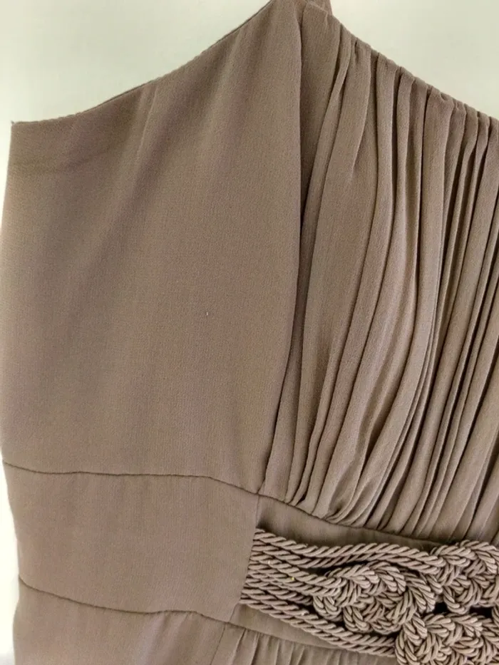 Robe taupe 1,2,3 taille 38 - photo numéro 3