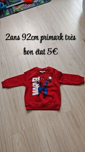 Pull Spider-Man 2ans