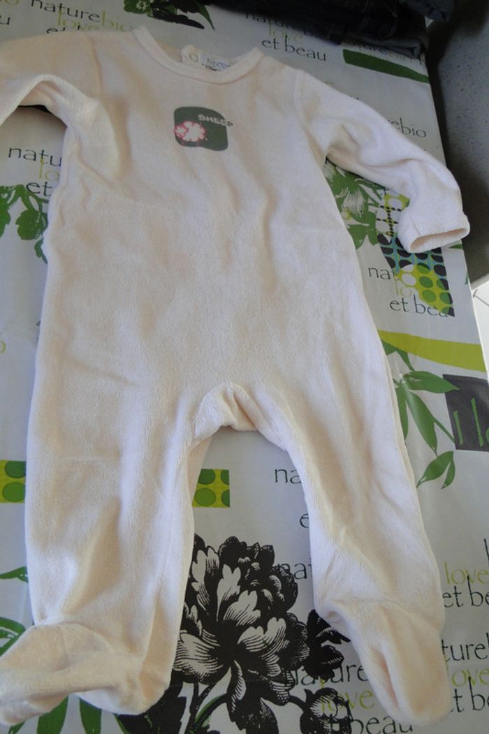 pyjama velours 6 mois