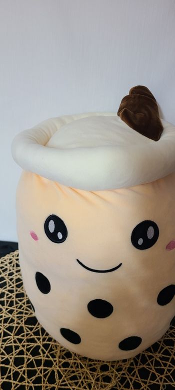 Peluche, Bubble Tea - Blanc