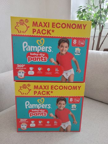 Pants pampers taille 8