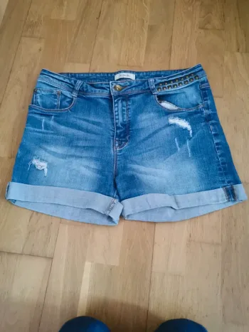 Short en jean Pimkie taille 38