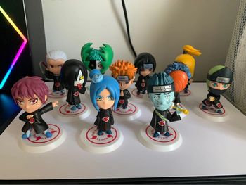 11 Figurines Naruto Akatsuki