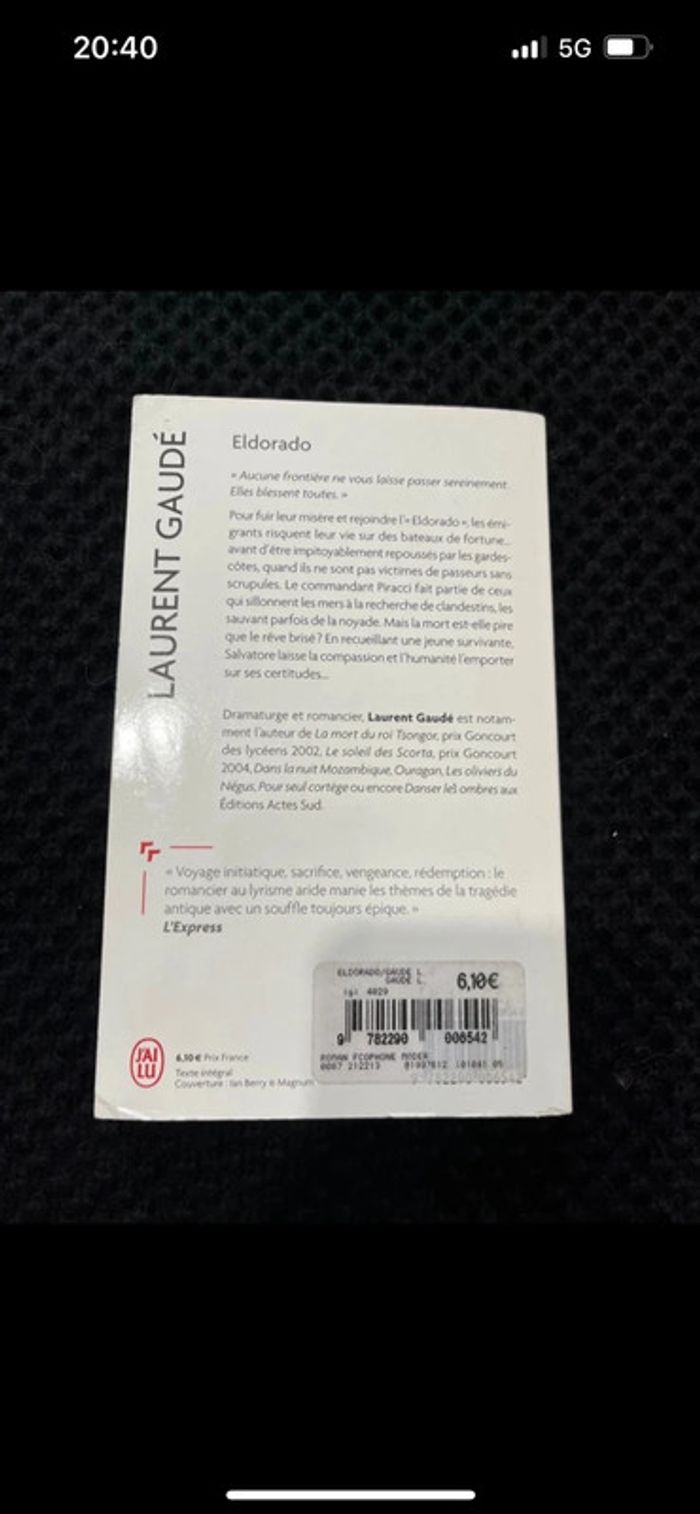 Livre eldorado - photo numéro 4