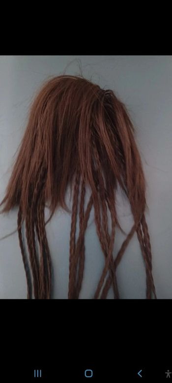 Chouchou Rallonge de cheveux brun neuf