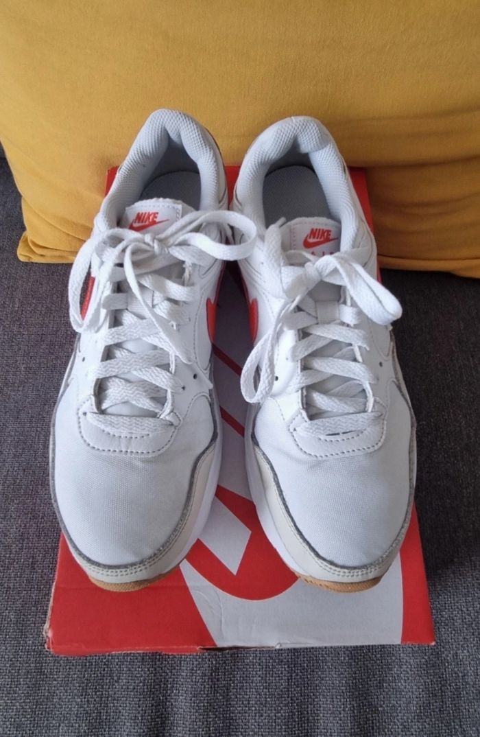 Nike air max sc " White picante red"