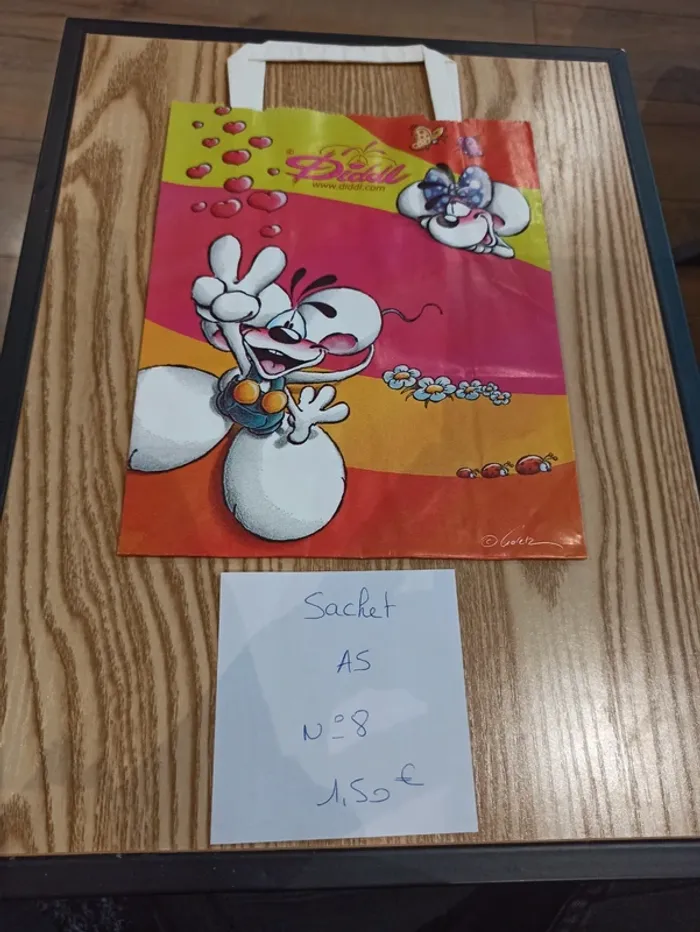 Sachet en papier Diddl A5 avec anses 8 1,50€