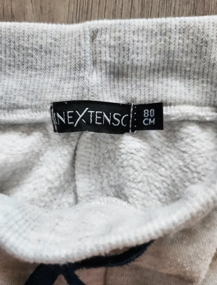 Pantalon gris clair garçon 12 mois - photo numéro 3