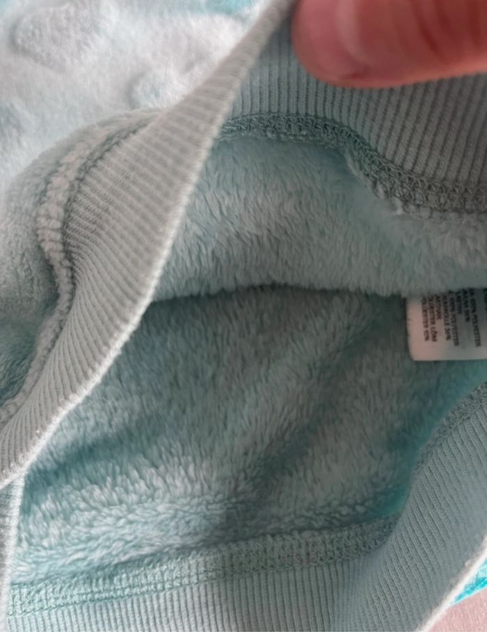 Pull chaud H&M en pilou pilou taille 3/6 mois - photo numéro 4