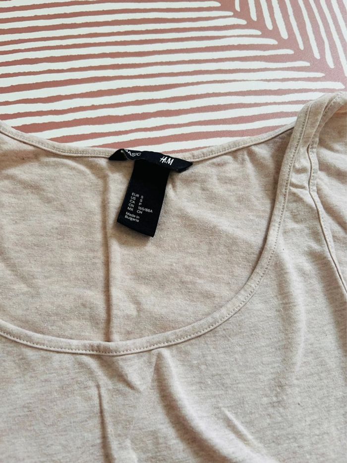 Débardeur beige H&M - photo numéro 3