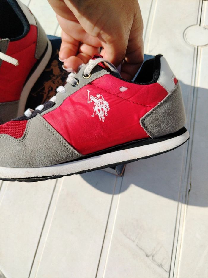 Basket Rouge US Polo 34 - photo numéro 4