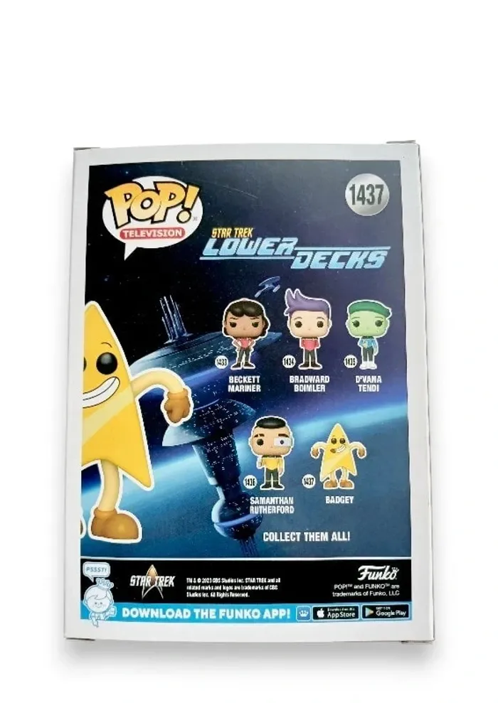 Figurine Funko Pop! Star Trek Lower Decks Badgey 1437 - photo numéro 3