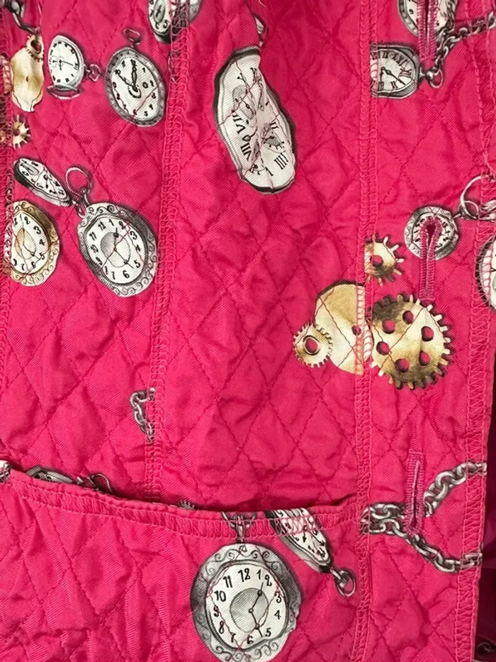 Veste fushia matelassée - photo numéro 4