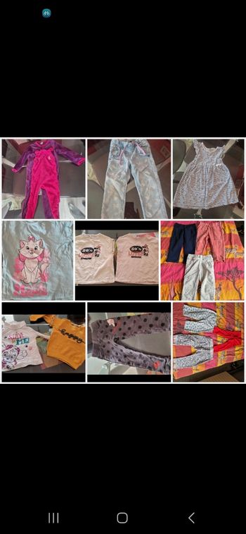 Gros lot vêtements fille taille 2 ans