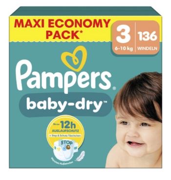 Pampers taille 3 baby dry