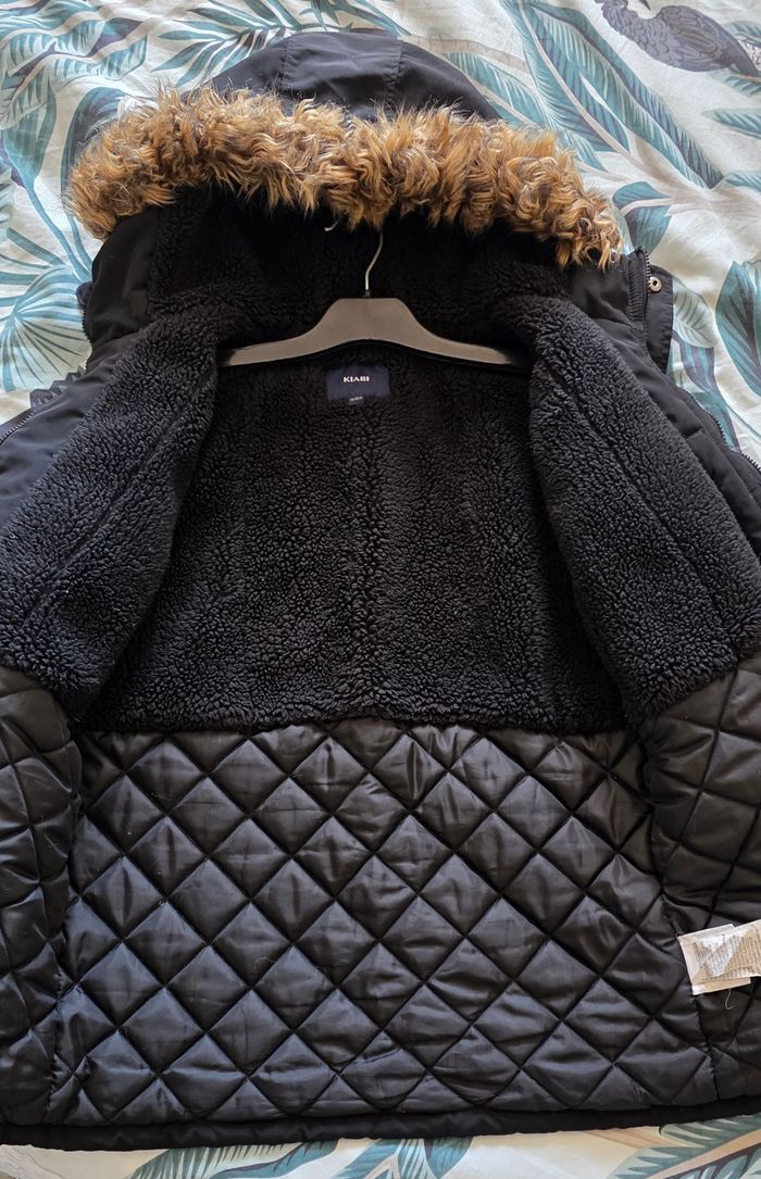 Manteau hiver noir  marque KIABI