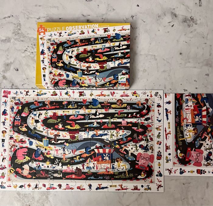 Puzzle d’observation 54p